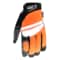 Cestus Hi-Vis Reflective Work Gloves, Skid-X Rough Out Coarse Palm, M, PR 6085-M - alternate 1